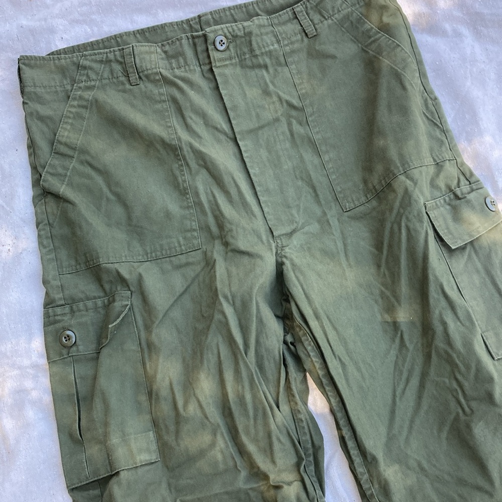 Military surplus men’s cargo pants fit women’s sz 14